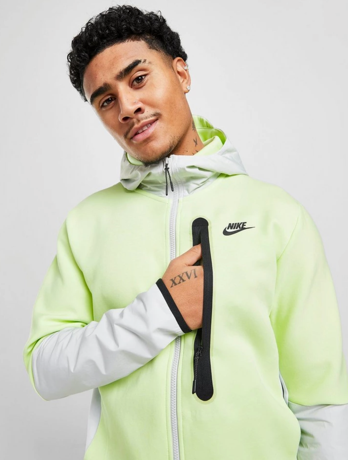 Nike Tech Fleece limegreen