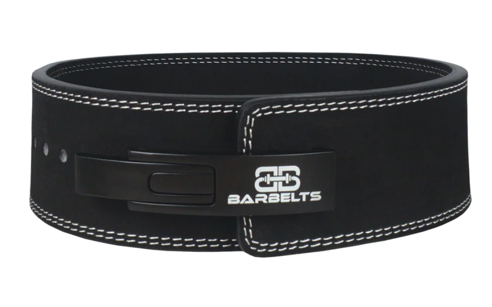Squat Belt zwart 10mm - Barbelts